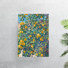 Lemon Trees in La Mortola, 1921 by Theo van Rysselberghe poster 7