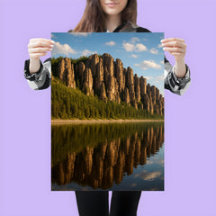 Lena Pillars Yakutia Russia poster 3