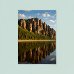 Lena Pillars Yakutia Russia poster 8