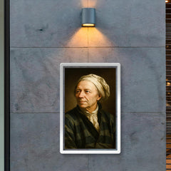 Leonhard Euler portrait poster 2