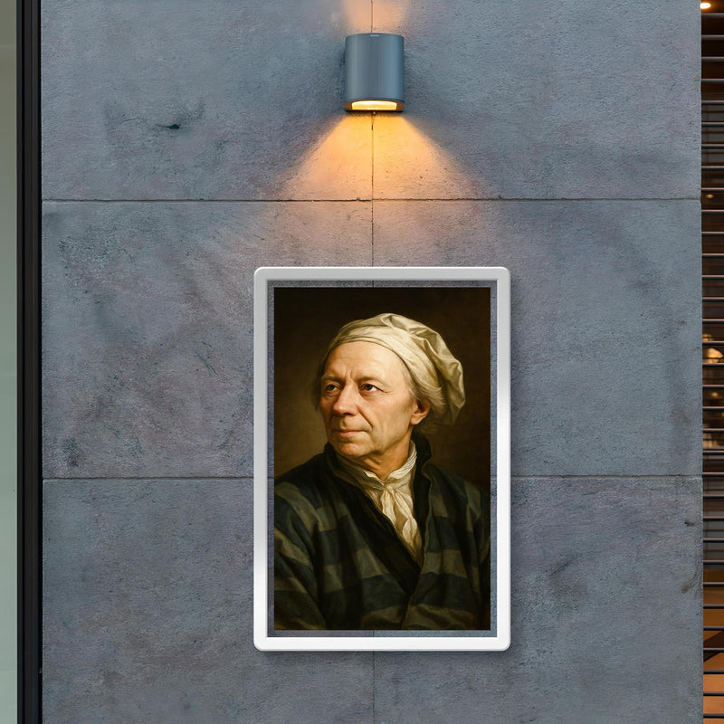 Leonhard Euler portrait poster 2