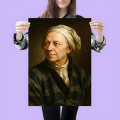 Leonhard Euler portrait poster 3