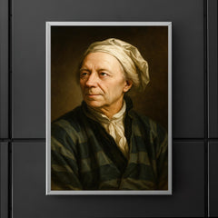 Leonhard Euler portrait poster 5