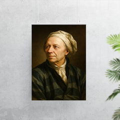 Leonhard Euler portrait poster 7