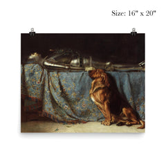 Let Him Rest by Briton Riviere poster 2