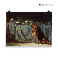 Let Him Rest by Briton Riviere poster 5