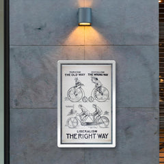 Liberalism, the Right Way - 1924 Liberal Party Campaign Poster poster 2