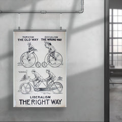 Liberalism, the Right Way - 1924 Liberal Party Campaign Poster poster 4