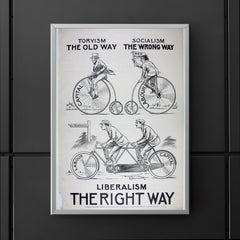 Liberalism, the Right Way - 1924 Liberal Party Campaign Poster poster 5