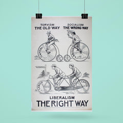 Liberalism, the Right Way - 1924 Liberal Party Campaign Poster poster 6