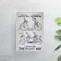 Liberalism, the Right Way - 1924 Liberal Party Campaign Poster poster 7