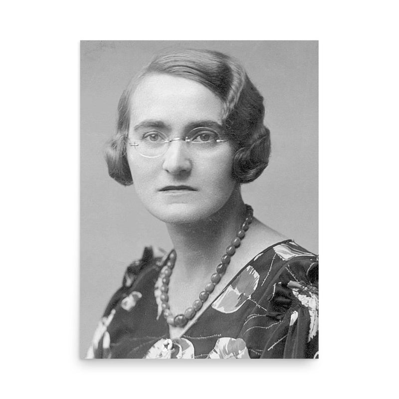 Lidia Zamenhof poster on a plain backdrop in size 18