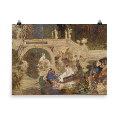 Liebesklage by Alexander Rothaug poster on a plain backdrop in size 8"x10".