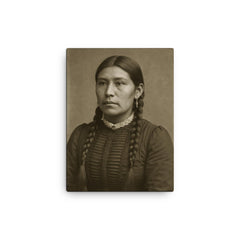Linda Burhansstipanov canvas print on a plain backdrop in size 12"x16".