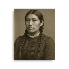 Linda Burhansstipanov canvas print on a plain backdrop in size 16"x20".