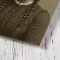 Linda Burhansstipanov metal print mockup