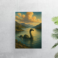 Loch Morar Scotland Morag poster 7