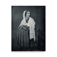 Lola Montez poster on a plain backdrop in size 18"x24".