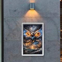 Lorenz attractor as storm bird of chaos poster 2
