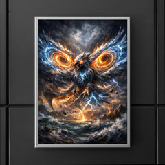 Lorenz attractor as storm bird of chaos poster 5