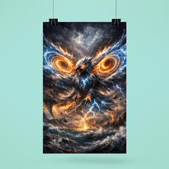 Lorenz attractor as storm bird of chaos poster 6