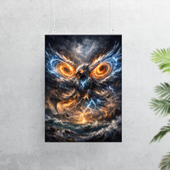 Lorenz attractor as storm bird of chaos poster 7