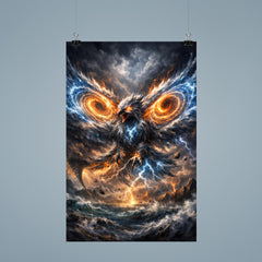 Lorenz attractor as storm bird of chaos poster 9