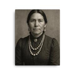 Lori Arviso Alvord canvas print on a plain backdrop in size 16"x20".