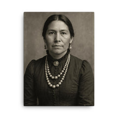 Lori Arviso Alvord canvas print on a plain backdrop in size 18"x24".