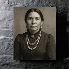 Lori Arviso Alvord metal print mockup