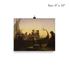 Lost Illusions by Charles Gleyre and Leon Dussart, 1865 poster 4