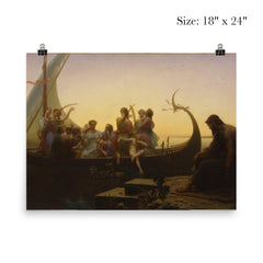 Lost Illusions by Charles Gleyre and Leon Dussart, 1865 poster 5