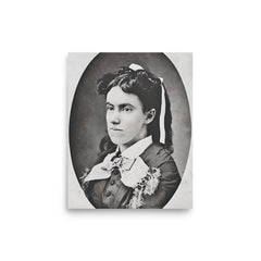 Lottie Moon poster on a plain backdrop in size 8"x10".