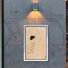 Lovers, 1909 by Egon Schiele poster 2