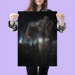 Lucifer by Franz von Stuck, 1890 poster 3