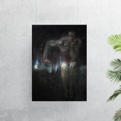 Lucifer by Franz von Stuck, 1890 poster 7