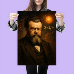 Ludwig Boltzmann poster 3