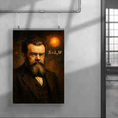 Ludwig Boltzmann poster 4