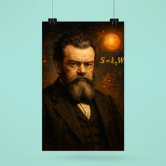 Ludwig Boltzmann poster 6