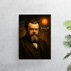 Ludwig Boltzmann poster 7