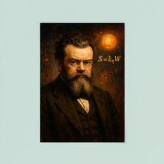 Ludwig Boltzmann poster 8
