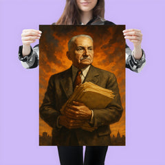 Ludwig von Mises exiled papers and resolve poster 3