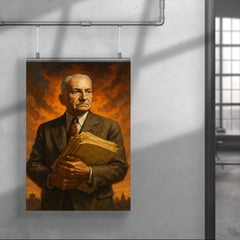 Ludwig von Mises exiled papers and resolve poster 4