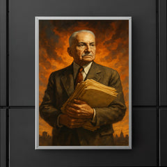 Ludwig von Mises exiled papers and resolve poster 5