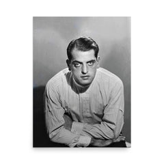 Luis Bunuel poster on a plain backdrop in size 18"x24".