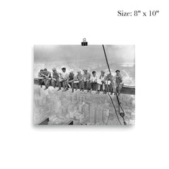 Lunch atop a Skyscraper  Ebbets 1932 poster 4