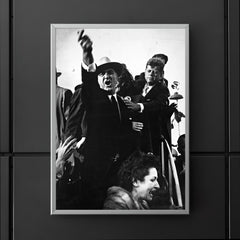 Lyndon B. Johnson and John F. Kennedy During 1960 Presidential Campaign in Amarillo, Texas poster 5