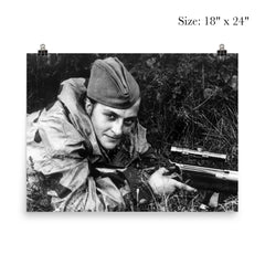 Lyudmila Pavlichenko poster 5