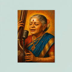 M S Subbulakshmi poster 8