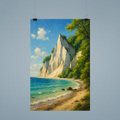 Møns Klint Denmark poster 9